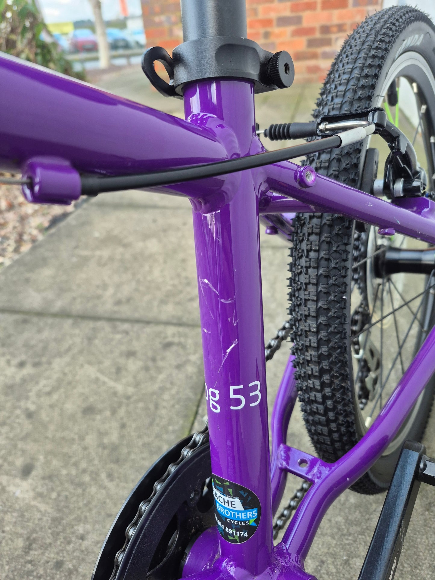 Used Frog 53 Purple - 20" Wheel