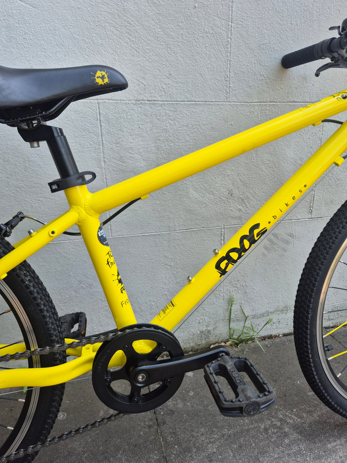 Used Frog 62 TDF Yellow - 24" Wheel
