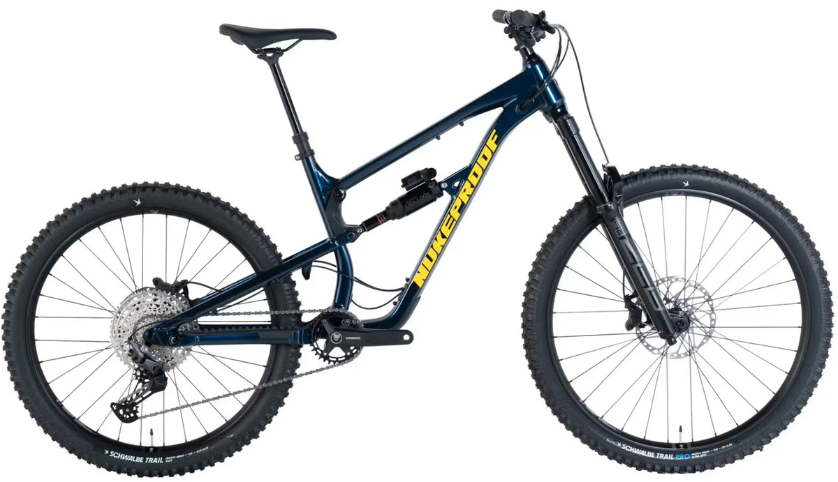 Nukeproof Mega LE Full Suspension Bike 2027 Kraken Blue/Yellow