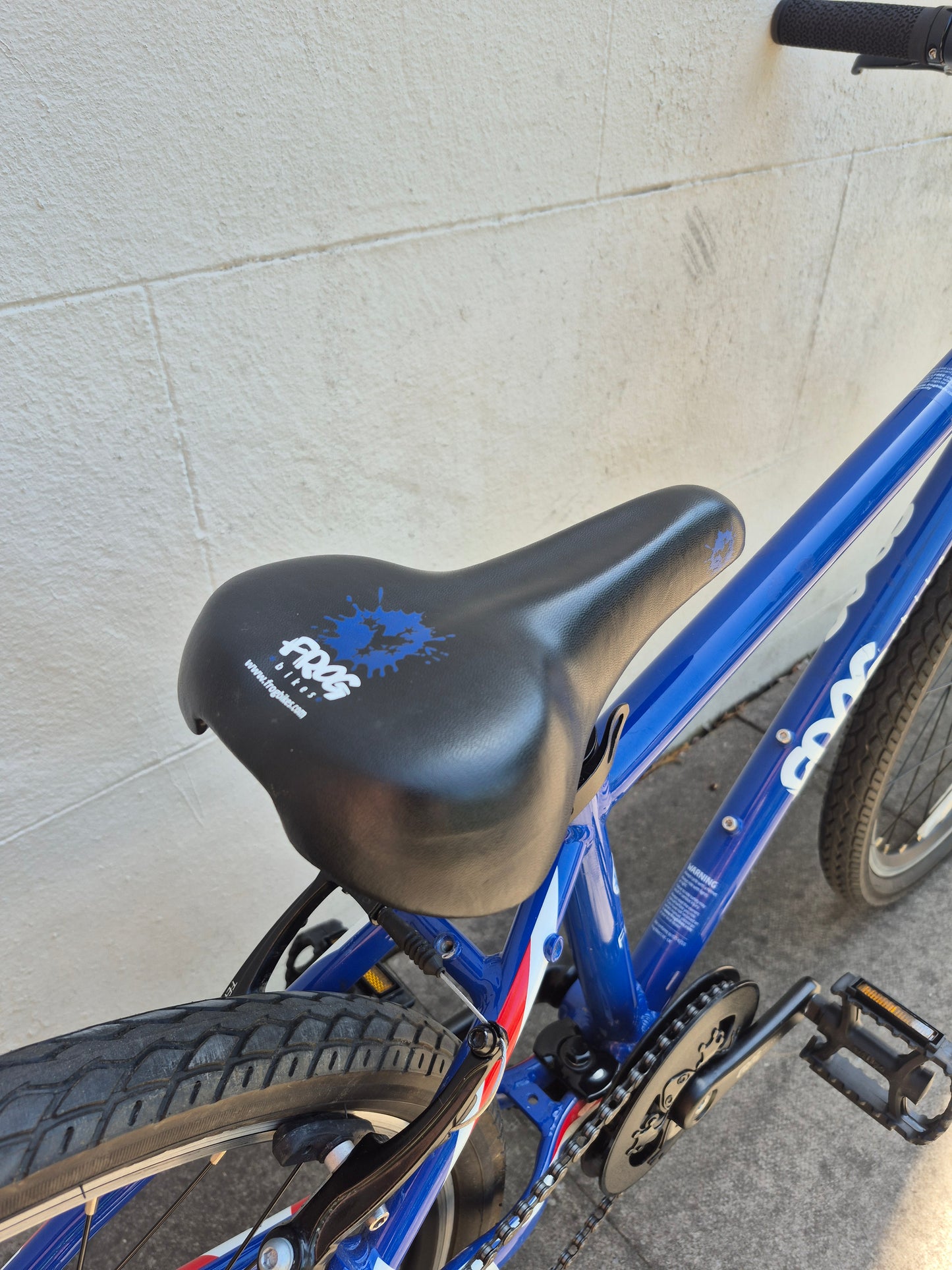 Used Frog 62 Union Jack Blue - 24" Wheel