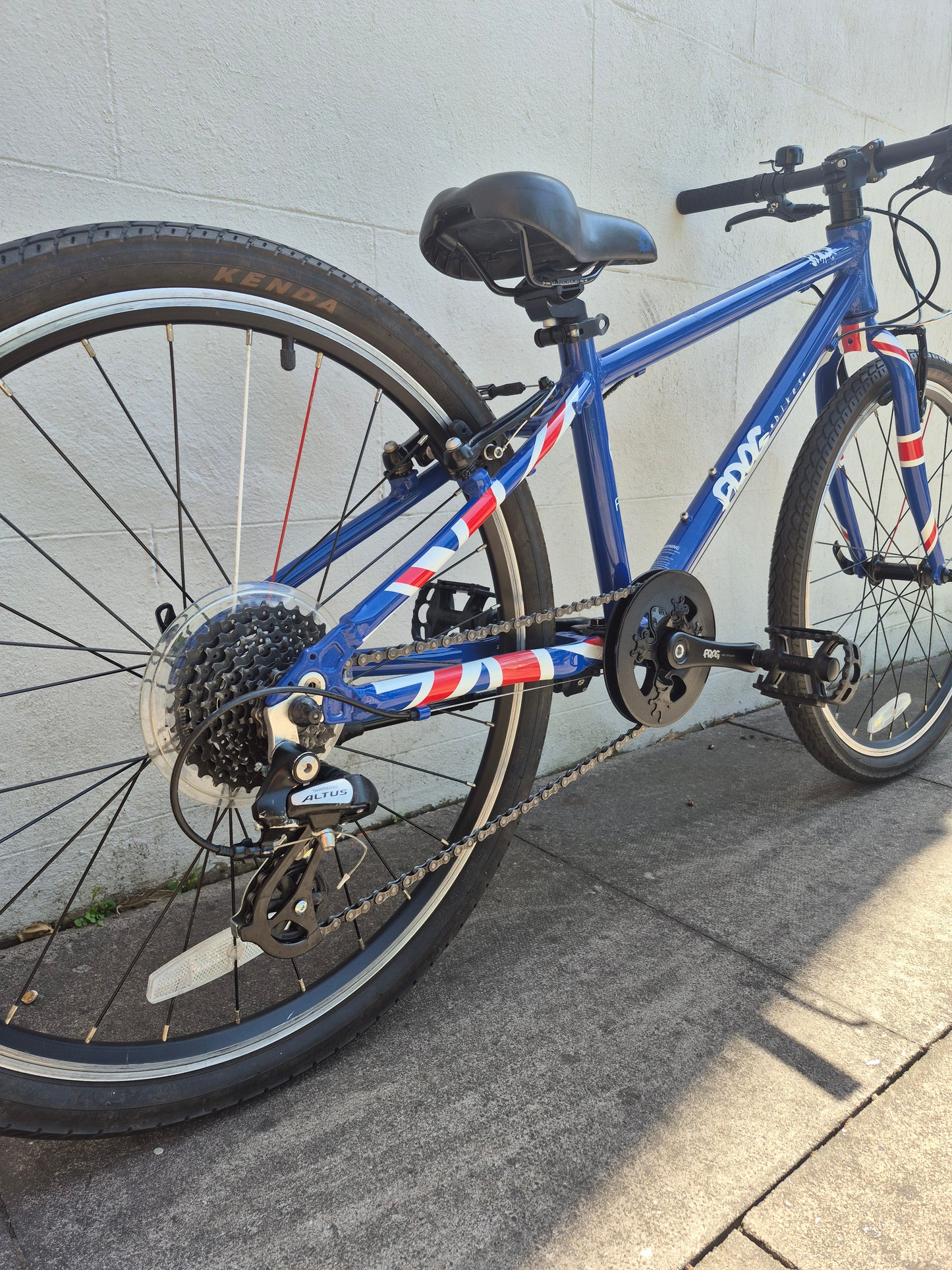 Used Frog 62 Union Jack Blue - 24" Wheel